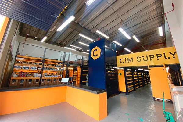 Operação de EPIs e suprimentos industriais da CIM Supply