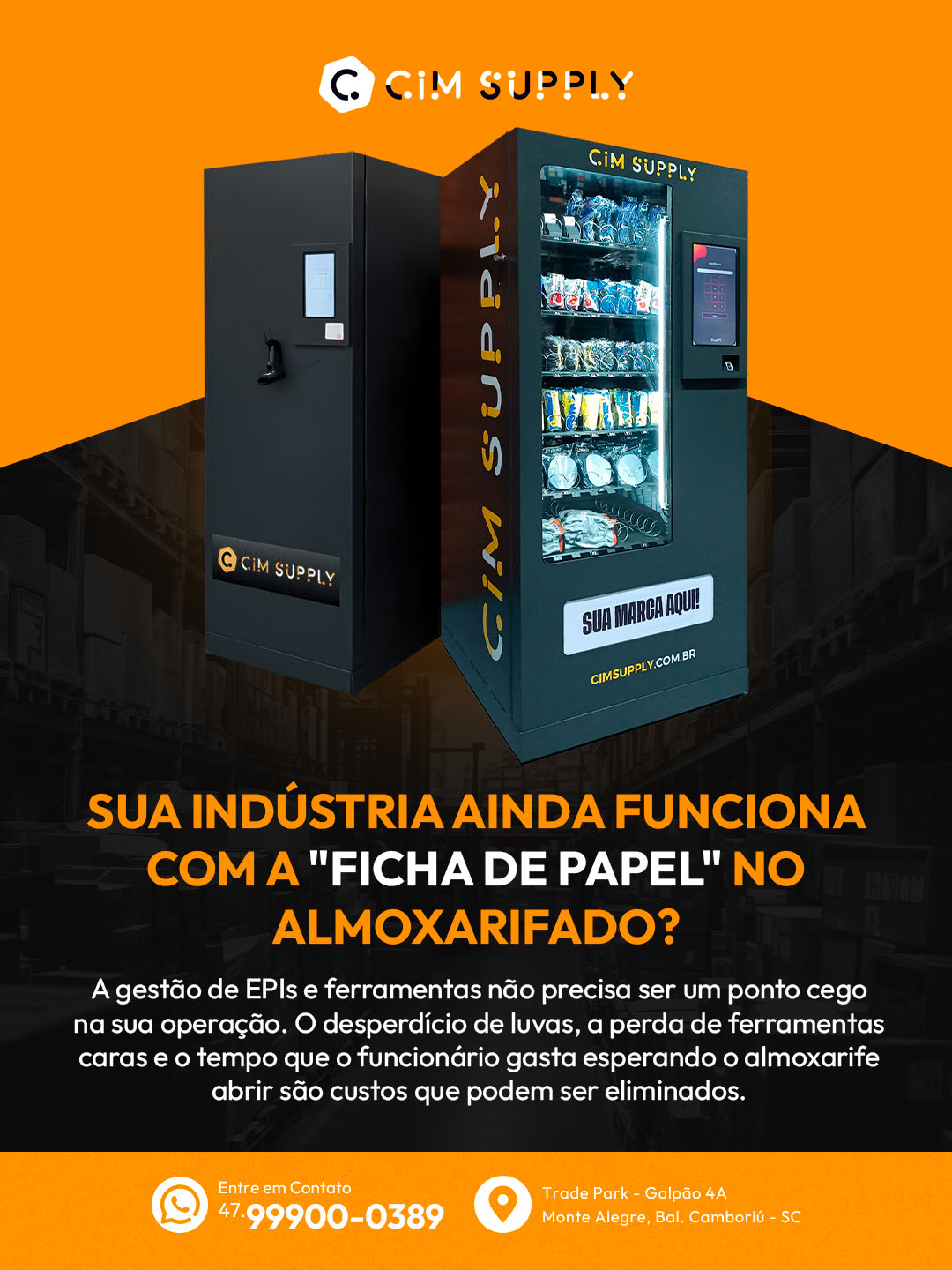 Delivery Machine e Armários Inteligentes: A Dupla que Está Revolucionando a Gestão de Insumos Industriais