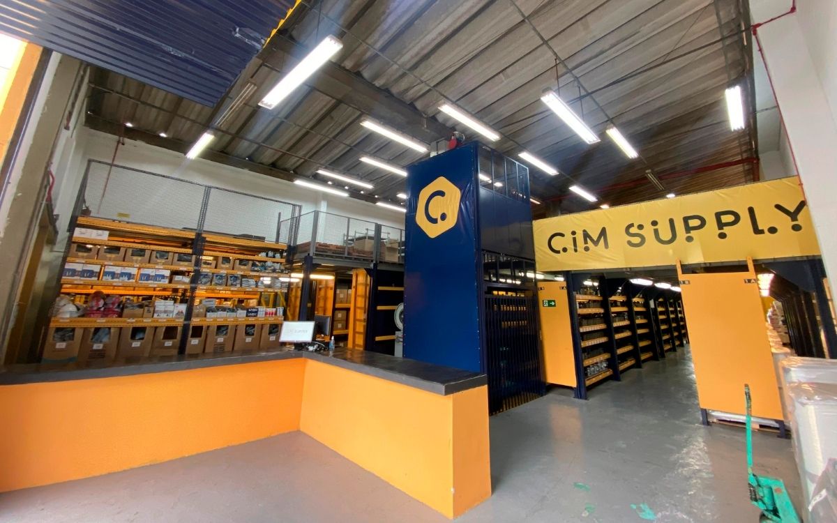 Loja In Company da CIM Supply dentro de uma planta industrial