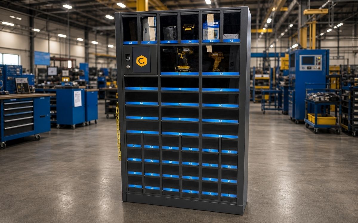 Stock Station, ponto de autoatendimento de EPI e suprimentos